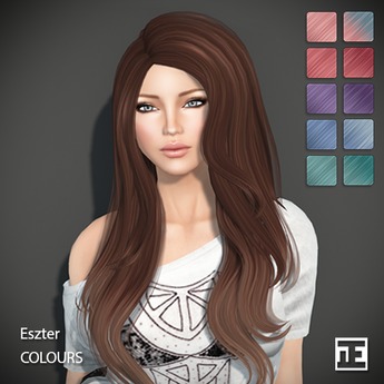 Second Life Marketplace - TRUTH HAIR Eszter (Mesh Hair) - colours