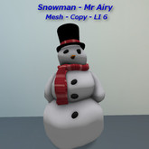 Snowman Mr Airy