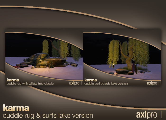 AXL pro box - Karma Cuddle Rug & Surfs - Lake Version