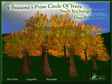 4-Seasons 1-Prim Circle Of Trees (boxed)