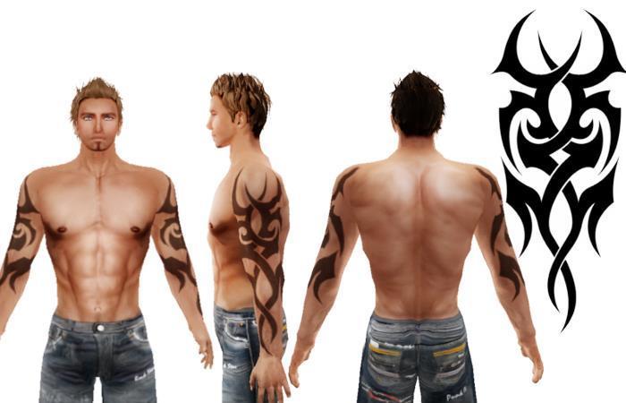 Tribal Full Sleeve Tattoo V1