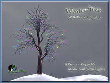 Winter Tree With Blinking Lights (boxed)