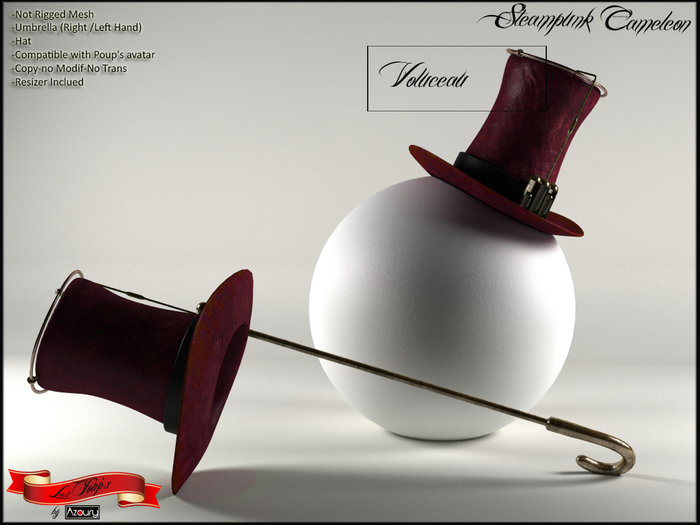 AZOURY - Steampunk Cameleon (Voluceau)