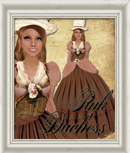 Shabby Chic Pink/Brown Duchess Outfit