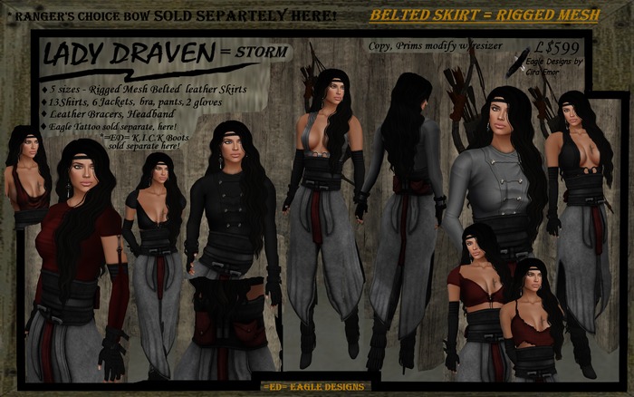 =ED= LADY DRAVEN - Storm (mesh)