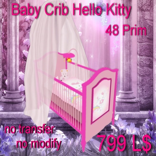Baby Crib Kitty