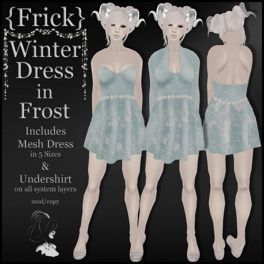 {Frick} Winter Dress in {Mesh}