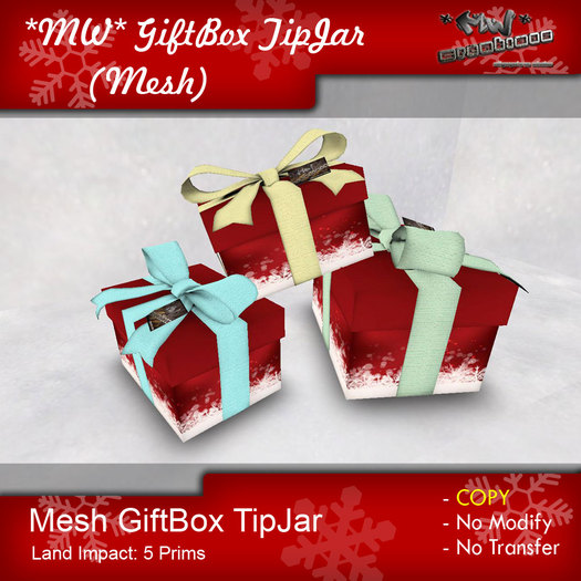 [PROMO] *MW* GiftBox TipJar [MESH]