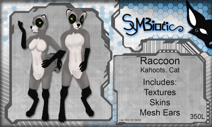 [Symbiotic] Raccoon Grey