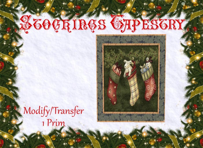 Stockings Tapestry