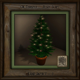 Potted Holiday Tree Small E