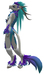 Kirin peacock male standup
