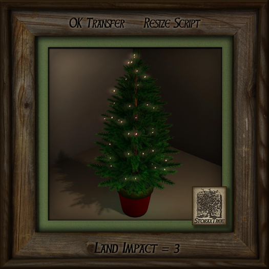 Potted Holiday Tree Small D