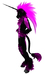 Kirin hotpink male standup