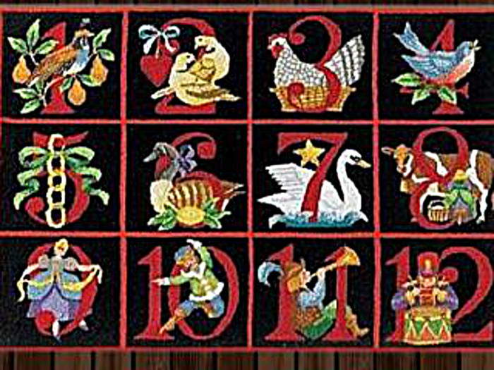 CHRISTMAS RUG (10)