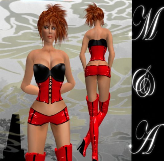 Flirt Set Red M&A Design