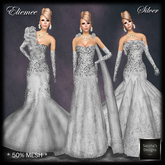 SAS - Eliemee Silver Gown (50% mesh)