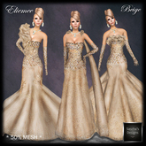 SAS - Eliemee Beige Gown (50% mesh)
