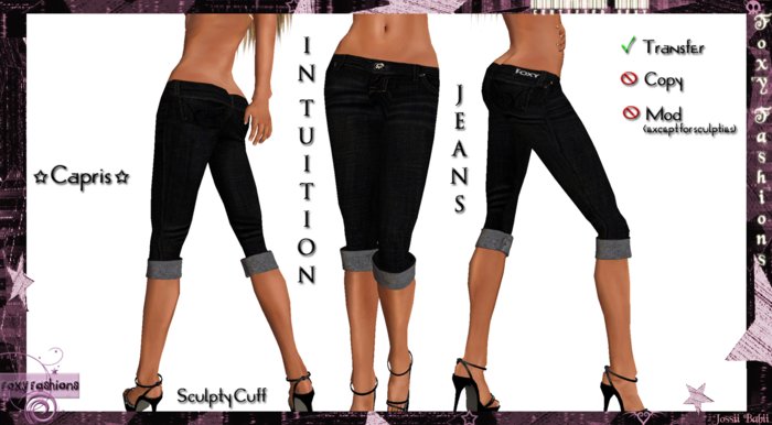 ::Foxy Fashions:: Intuition Jean Capris