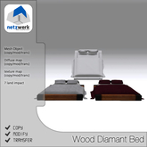 netzwerk - Wood Diamant Bed (boxed)