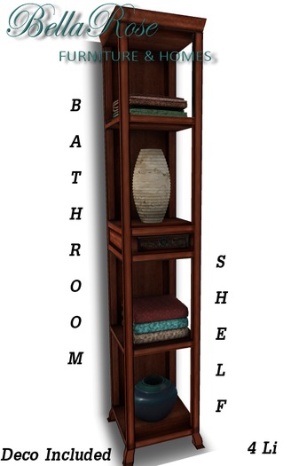 Bellarose Bathroom Deco Shelf