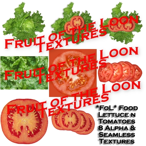 *FoL* Food Textures - Lettuce & Tomatoes