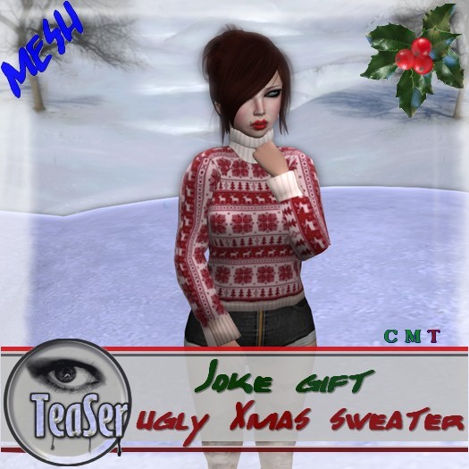 xmas sweater 2... BY TEASER! (BOXED)