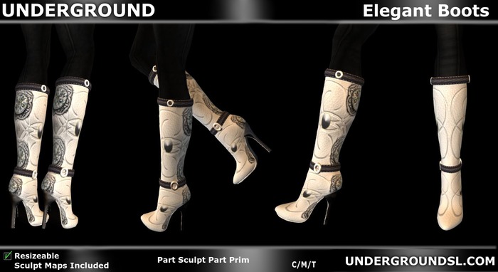 (UG) - Elegant Boots (Boxed)