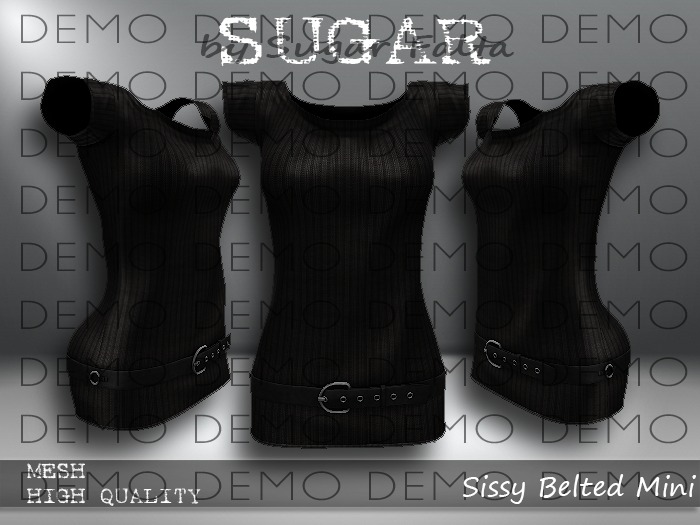 SUGAR Sissy Belted Mini - DEMO