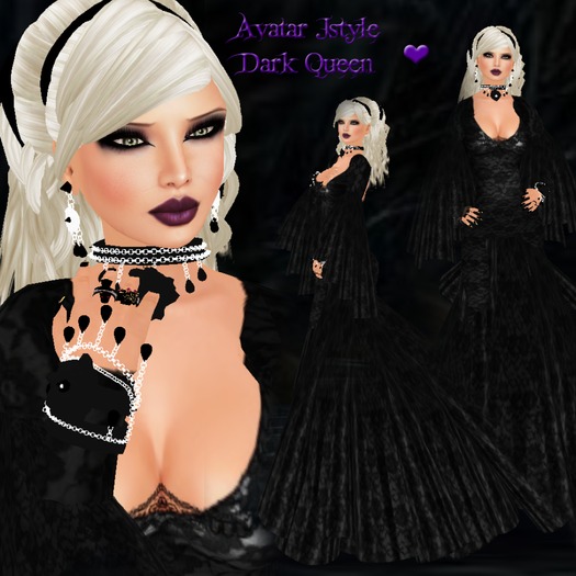 GIFT AVATAR DARK  QUEEN