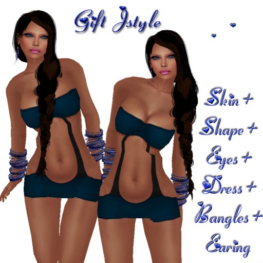  DRESS BUE+SKIN+SHAPE