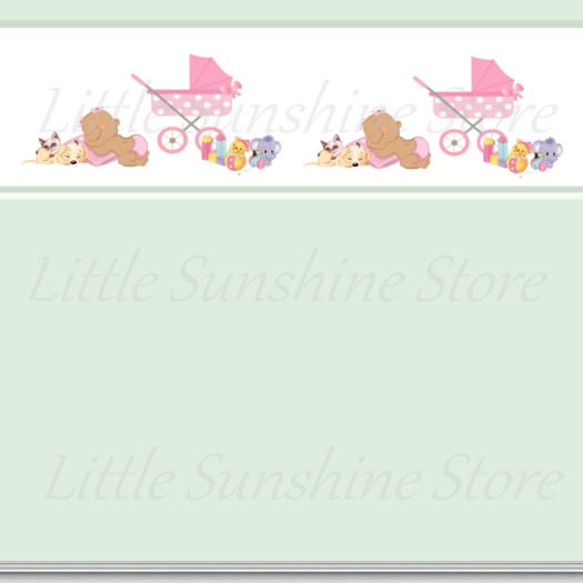 Wallpaper Let's Sleep! - Little Sunshine Store