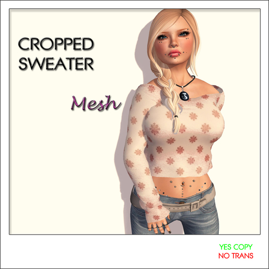 LS Sweater - Blue Flakes (BOXED)