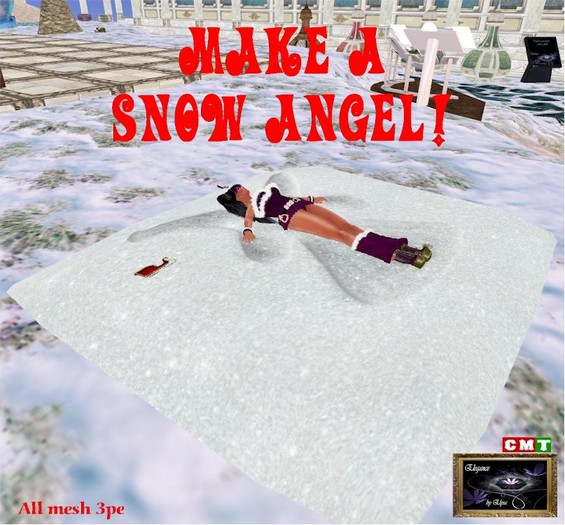 *EbE* Snow Angels (poinsettia) (boxed)