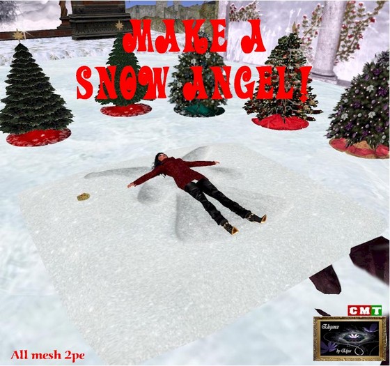*EbE* Snow Angels (poinsettia) (boxed)