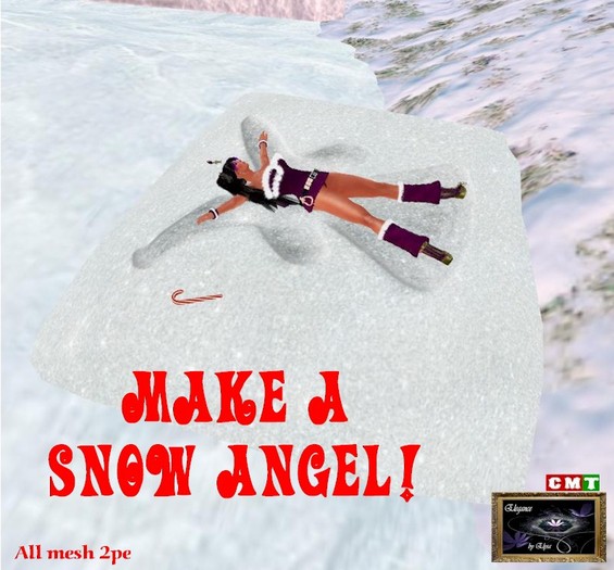*EbE* Snow Angels (poinsettia) (boxed)