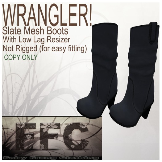 Wrangler! Slate Boots
