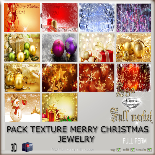 PACK TEXTURES  MERRY CHRISTMAS 2013