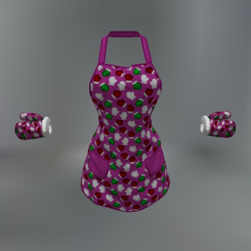 Pink Winter Mittens Mesh Baker Set