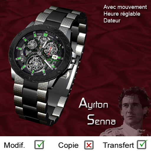 BOX Montre Senna V