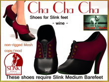 Bliensen + MaiTai - Cha Cha Cha - Shoes for SLINK - Wine