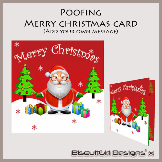 MERRY CHRISTMAS CARD