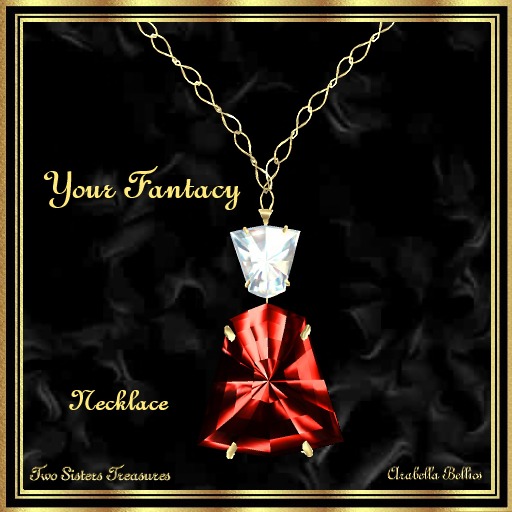 TST - YOUR FANTACY RUBY DIAMOND NECKLACE YG.