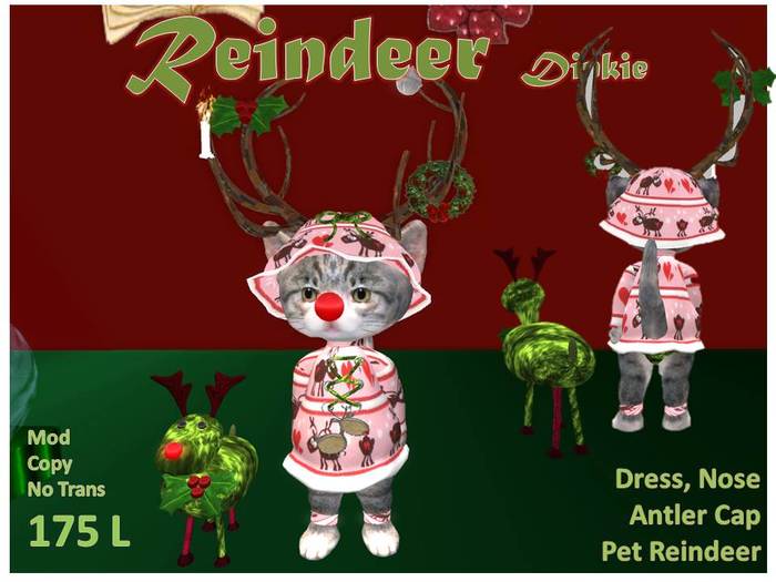 Reindeer Dinkie Box