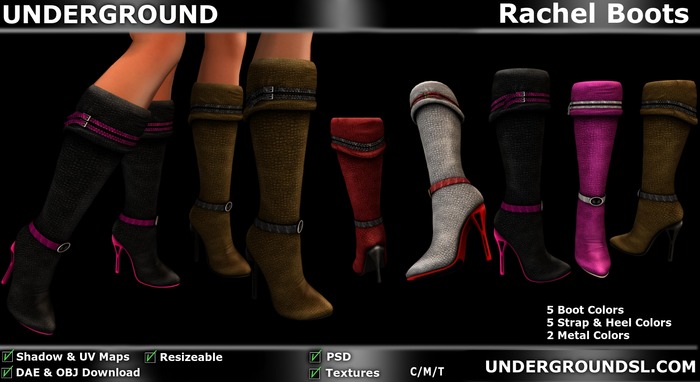 (UG) - Rachel Boots + PSD (Boxed)