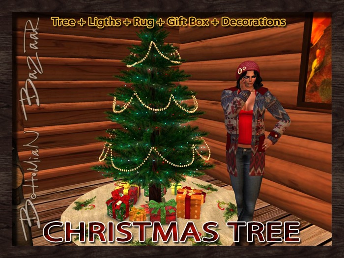 CHRISTMAS TREE PROMO With deco and lights