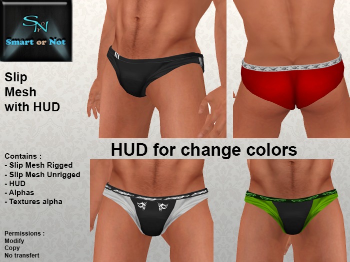 Slip Mesh with HUD