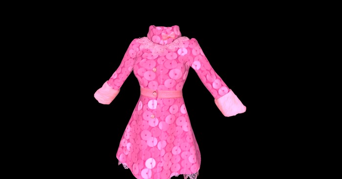 PINK COAT MESH WINTER XL/L