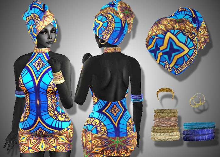*Heart* -Africa Blue