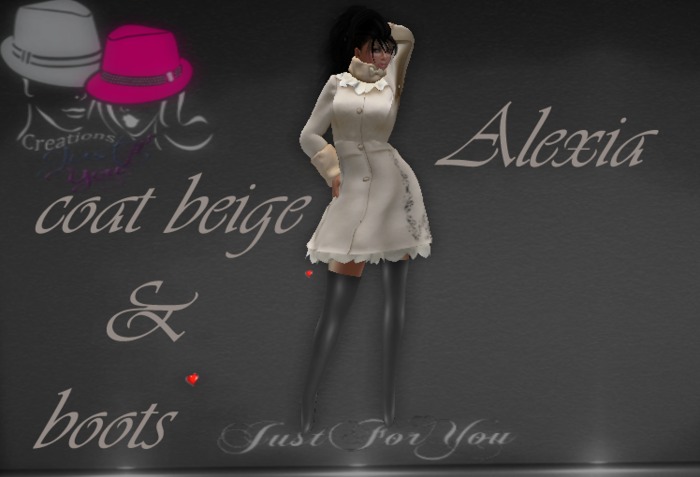 alexia coat beige